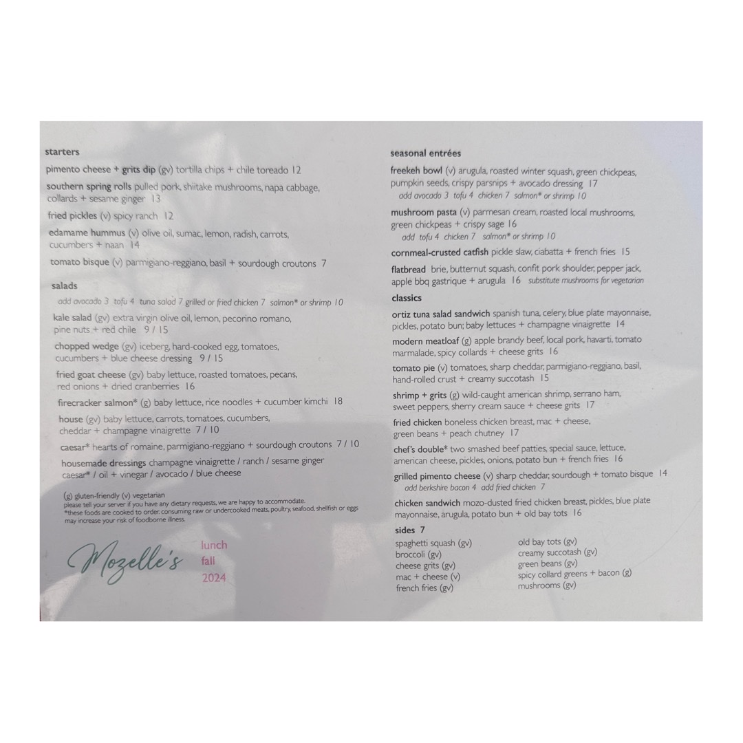 Mozelle's Menu - Image 6